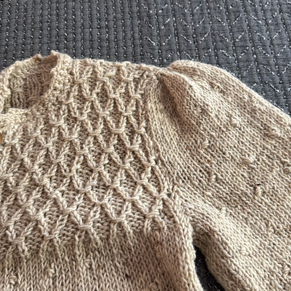 VTG Handknit Wool Cardigan - Picture 5 of 12